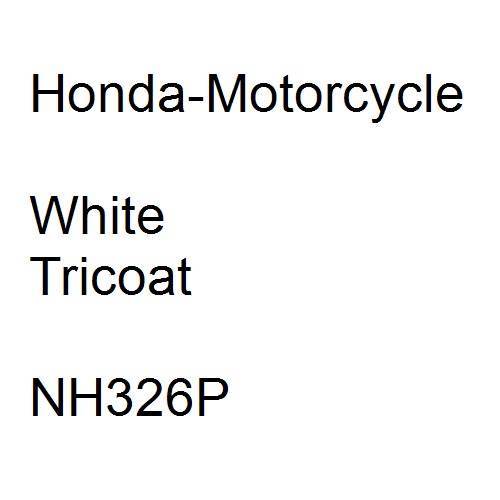 Honda-Motorcycle, White Tricoat, NH326P.